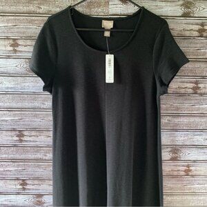 NWT‎ Chico's Women's Shoshoni Short-Sleeved Midi Dress Size 12
